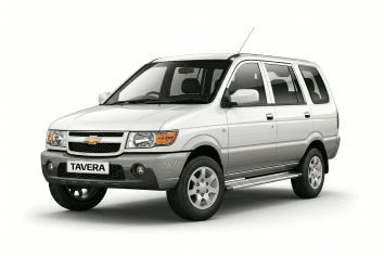 Chevrolet Tavera cab with driver in Ujjain