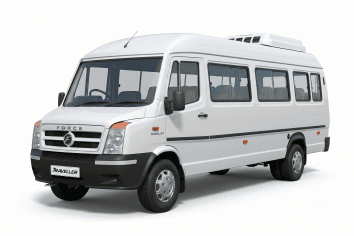 Tempo Traveller 19 seater cab with driver in Ujjain